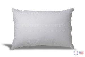 Extra Soft Down Pillow - Great pillow for Stomach Sleepers made by ExceptionalSheets