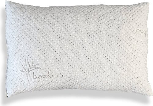 Shredded Memory Foam Pillow With Kool-flow Micro-vented Bamboo Cover by Xtreme Comforts, the best pillow for neck problem