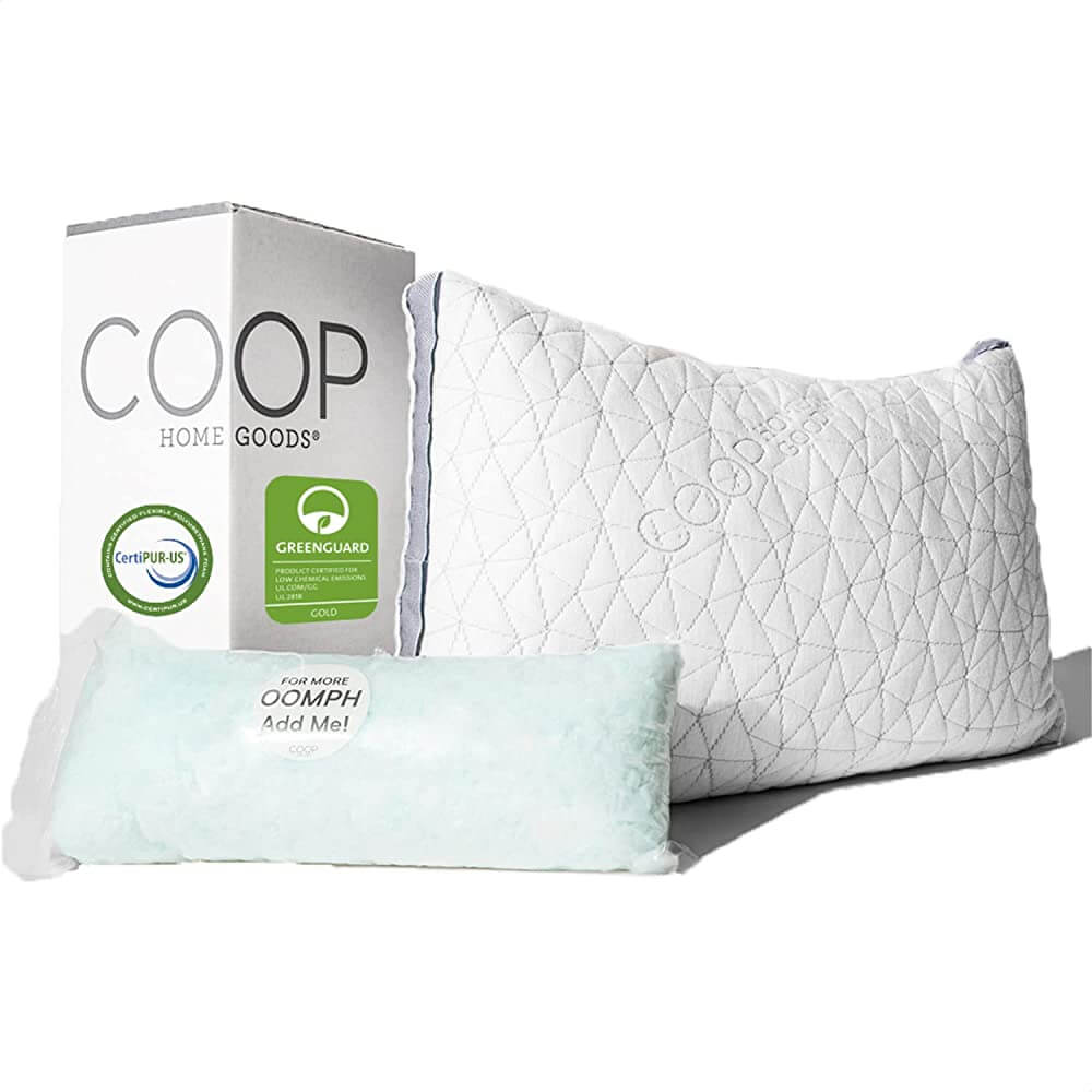 Coop Home Goods Eden Bed Pillow for Sleeping