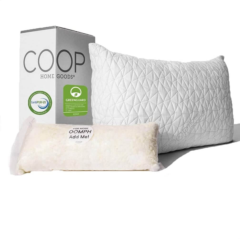 Coop Home Goods Pillow Original, this is the best pillow for side sleepers